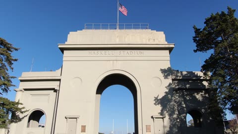 Historic Haskell Memorial Arch and Stadium