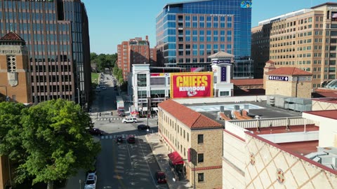 Downtown Entertainment District at Dusk