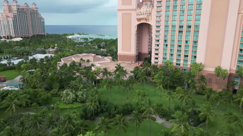Iconic Pink Resort and Tropical Beach