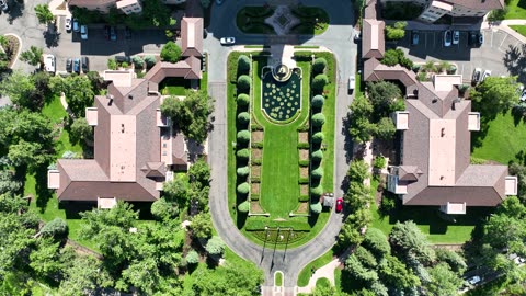 Resort Villas and a Golf Course · Top-Down