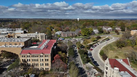 University of Kansas Campus in Fall