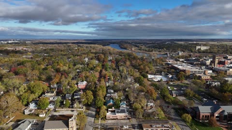 Autumn Color Over Lawrence Kansas
