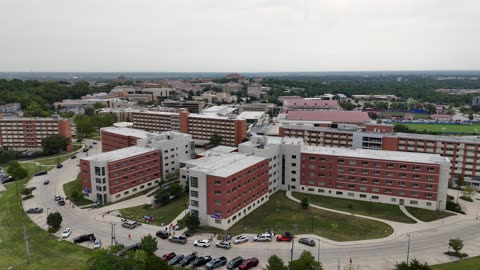 University of Kansas Campus in Summer