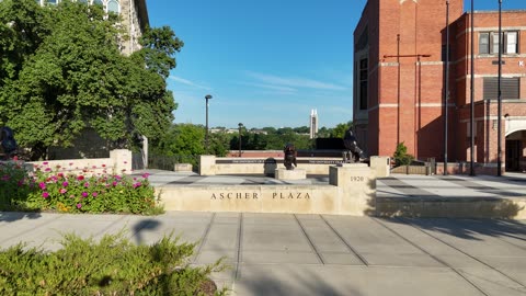 KU Campus Buildings in Summer