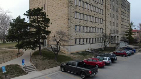 Tilt Up to KU Fraser Hall