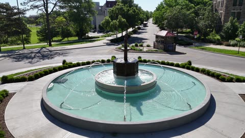 Jayhawk Boulevard From the Chi Omega Fountain · Reveal